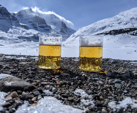 Mt. Rundle & Mt. Edith Cavell Pint Set