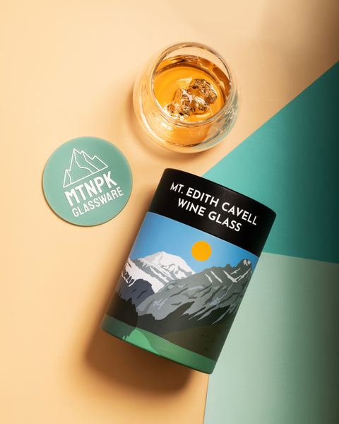 *NEW* Mt. Edith Cavell Wine Glass