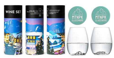 *NEW* Wine Set - Whistler Blackcomb