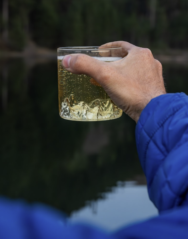 bugaboo glacier glasses The Bugaboos Tumbler – MTNPK Glassware